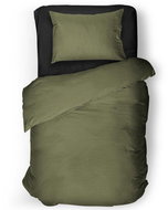 IMPAR Bed linen Khaki, 140 × 200 cm + 90 ×70 cm - Bed Linen