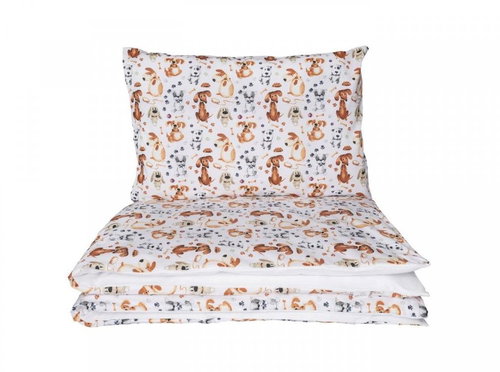 Maceshka Basic print Dogs/white - Children's Bedding - Main image