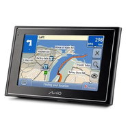 MIO Moov 300e GPS(SiRFstarIII with InstantFixII), LCD 4,3", MMC+SD, podrobné mapy ČR + 13 států vých - -