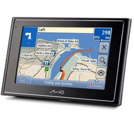 MIO Moov 310uQ GPS(SiRFstarIII with InstantFixII), LCD 4,3", MMC+SD, TMC, podrobné mapy ČR + 13 stát - -