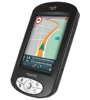 MIO DigiWalker P550 GPS+PDA/ 64MB RAM/ 512MB ROM/ SAMSUNG S3C2440-400/ GPS (SiRF III)/ WiFi/ BT/ MMC - - - Hlavný obrázok