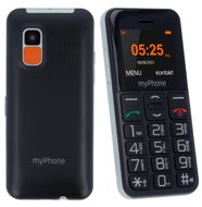 myPhone Halo Easy černý - Mobilní telefon