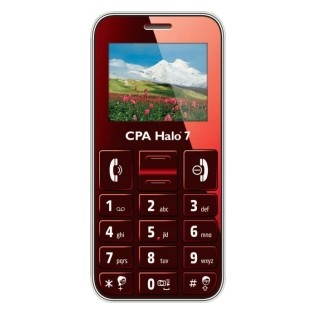 MyPhone Halo 7 červený - Mobilní telefon - Hlavný obrázok