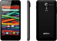 MyPhone Next-S čierny + štyri farebné kryty - Mobilný telefón