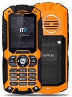 MyPhone Hammer Plus oranžovo-čierny - Mobilný telefón