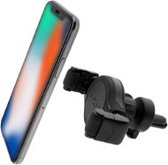 FIXED Roll Vent with Mounting in the Ventilation Grille, Black - Phone Holder