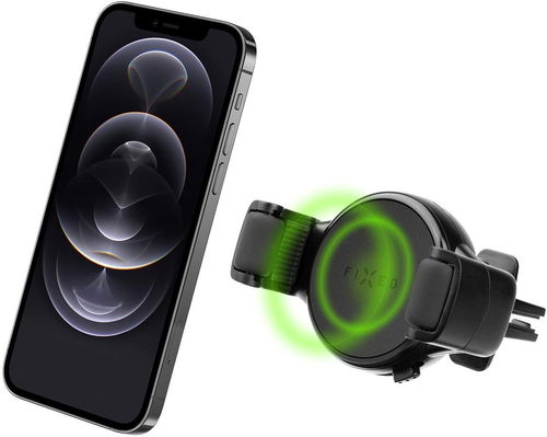 FIXED Roll 2 Wireless Charging 15 W fekete - Telefontartó - Fő fotó