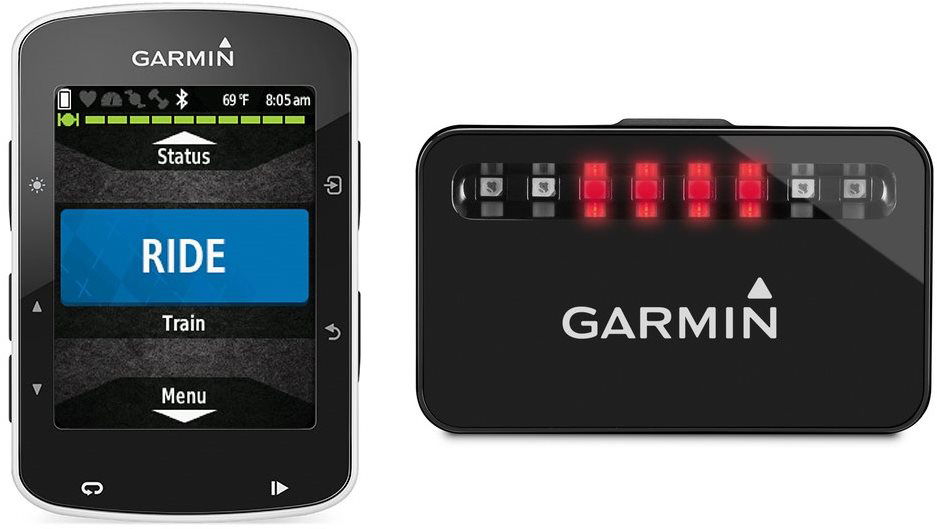 Garmin varia best sale edge 520