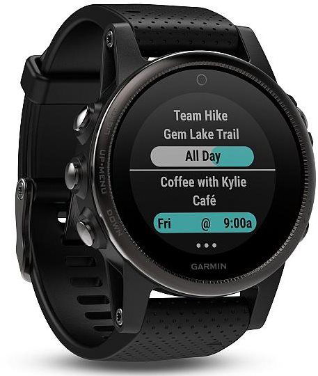 Garmin fenix 5s sapphire store edition black with black band