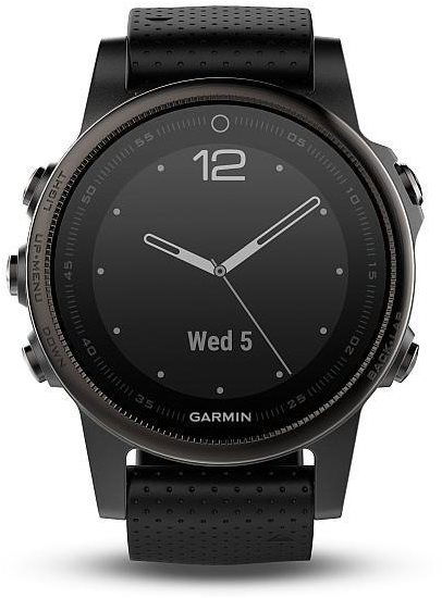 Garmin Fenix 5S Sapphire Grey Optic Black band Smart Watch alza.sk