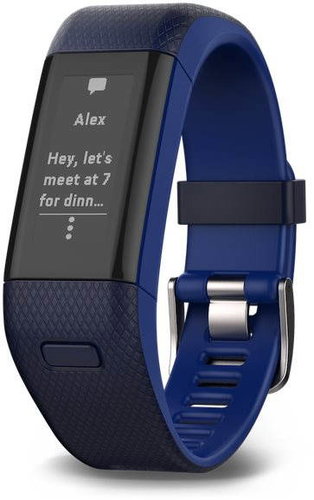 Garmin Vivosmart Optic with GPS Blue (L) Main image Garmin Vivosmart Optic with GPS Blue (L) - Fitness Tracker - Main image