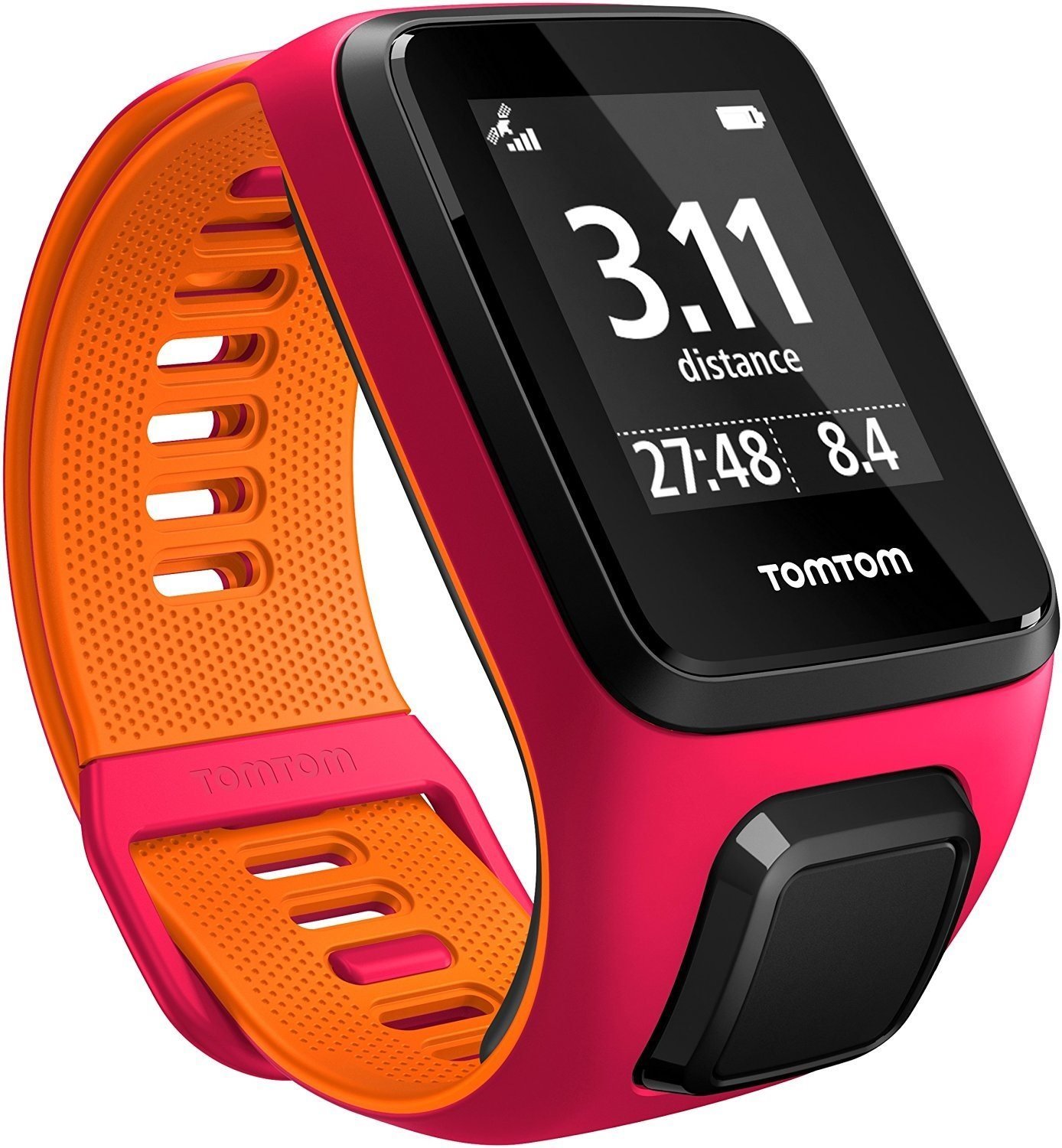 TomTom Runner Cardio GPS Watch White 1RA0.001.01 - Best Buy