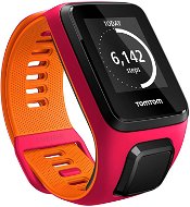 TomTom GPS hodinky Runner 3 Cardio + Music (S) ružovo-oranžové - Športtester