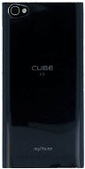 MyPhone CUBE LTE Schwarz - Handyhülle