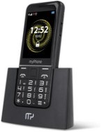 myPhone Halo Q Senior, čierna - Mobilný telefón