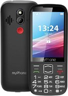 MyPhone Halo 4 LTE Senior, fekete - Mobiltelefon