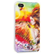 White Diamonds Angel Color + ochranná fólie displeje - Replaceable Case