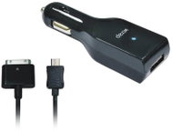 DEXIM USB Car Charger Kit černá - Nabíječka do auta