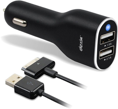 DEXIM USB Car Charger - Car Charger - Fő fotó