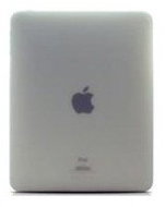 DEXIM iPad 2 White Silicone Sleeve + Screen Protector - Phone Case