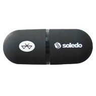 SOLEDO Bluetooth Dongle Premium černý (black) USB adaptér Class II - univerzální BlueTooth s dosahem - -