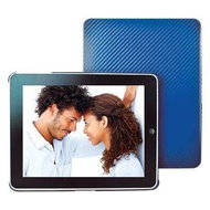 Dexim Carbon Fiber Blue - Tablet Case