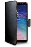 CELLY Wally pre Samsung Galaxy A6 čierne - Puzdro na mobil