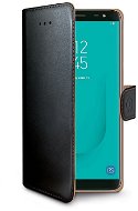 CELLY Wally pre Samsung Galaxy J6 čierne - Puzdro na mobil