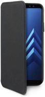 CELLY Prestige pre Samsung Galaxy A8 (2018) čierne - Puzdro na mobil