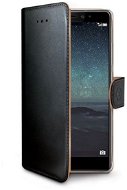 CELLY WALLY521 čierne - Puzdro na mobil