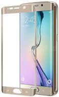 CELLY GLASS for Samsung Galaxy S6 Edge Plus Gold - Glass Screen Protector