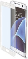 Celly GLASS Samsung Galaxy S7 Edge-hez, fehér - Üvegfólia