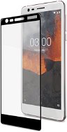 CELLY Full Glass for Nokia 3.1/Nokia 3 (2018) Black - Glass Screen Protector