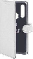 CELLY Wally für Huawei P30 Lite PU Leder Weiß - Handyhülle