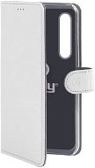 CELLY Wally für Huawei P30 PU Leder Weiß - Handyhülle