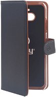 CELLY Wally für Sony Xperia 10 PU Leder schwarz - Handyhülle