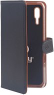 CELLY Wally tok Sony Xperia L3 készülékhez, PU bőr, fekete - Mobiltelefon tok