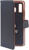 CELLY Wally na Samsung Galaxy A40 PU koža čierne - Puzdro na mobil