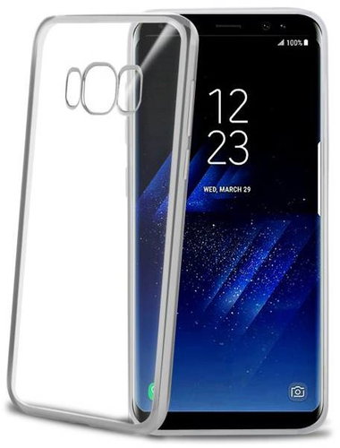 CELLY Laser for Samsung Galaxy S8 Plus silver - Phone Cover - Main image