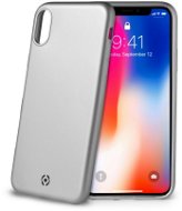 CELLY Softmatt for Apple iPhone X/XS Silver - Phone Cover