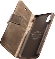 CellularLine Supreme for Apple iPhone X Brown - Phone Case