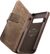 Cellularline Supreme for Samsung Galaxy S10 Brown - Phone Case