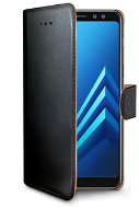 CELLY WALLY für Samsung Galaxy A8 Plus (2018) - Schwarz - Handyhülle