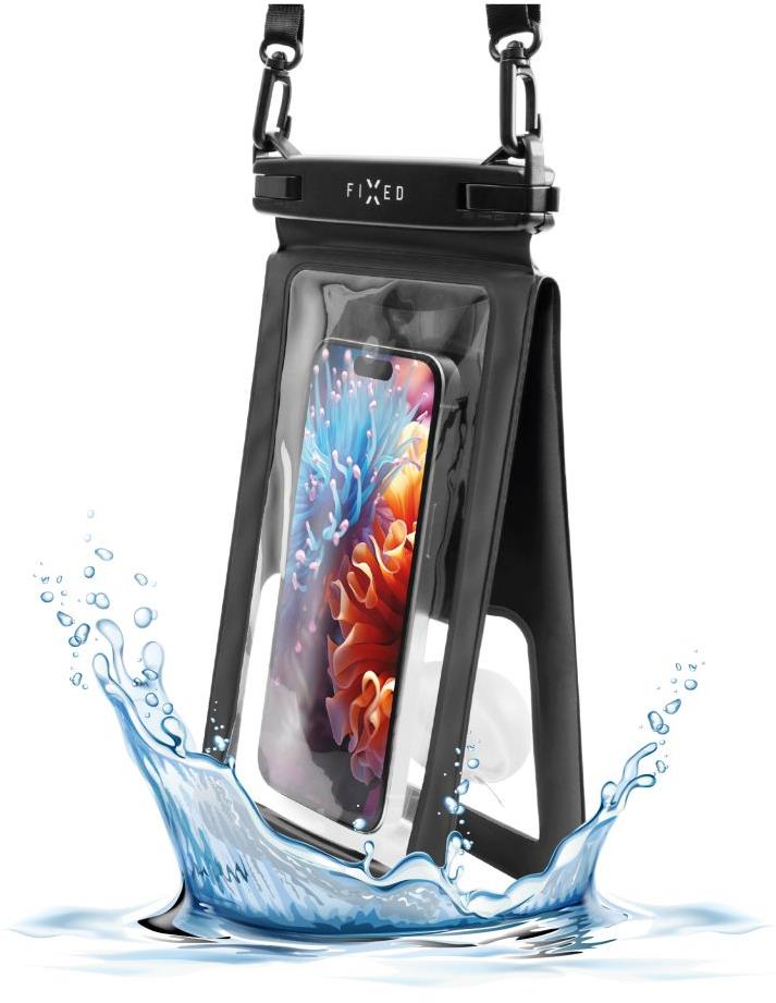 FIXED Float Twin 8,5" IPX8 fekete zárható tok