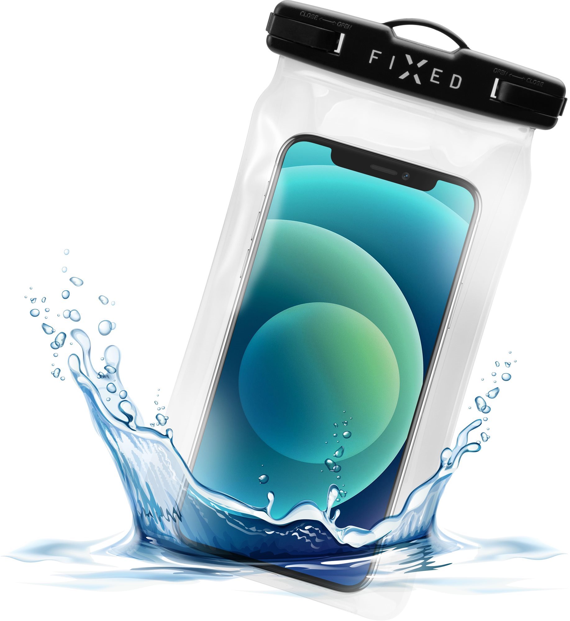 FIXED Float IPX8 lezárható fekete tok