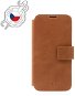 FIXED ProFit Genuine Cowhide Leather for Apple iPhone 13 Brown - Phone Case