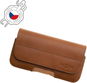 FIXED Genuine Cowhide Leather Horizontal Size 4XL Brown - Phone Case