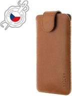 FIXED Posh Genuine Cowhide Leather, size 3XL, Brown - Phone Case