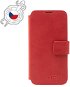 Mobiltelefon tok FIXED ProFit Samsung Galaxy A52 / A52 5G / A52s piros valódi marhabőr tok - Pouzdro na mobil