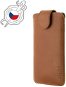 FIXED Posh Genuine Cowhide Leather size 6XL+ Brown - Phone Case